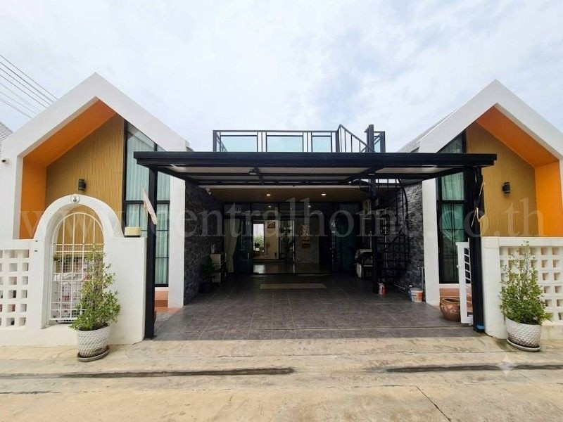 บ้านเดี่ยว ชั้นเดียว 91 ตรว. สไตล์นอร์ดิก (Nordic House Style) สวยหรู ร่มรื่น กว้างขวาง พร้อมเข้าอยู่ได้ทันที – รูปที่ 2