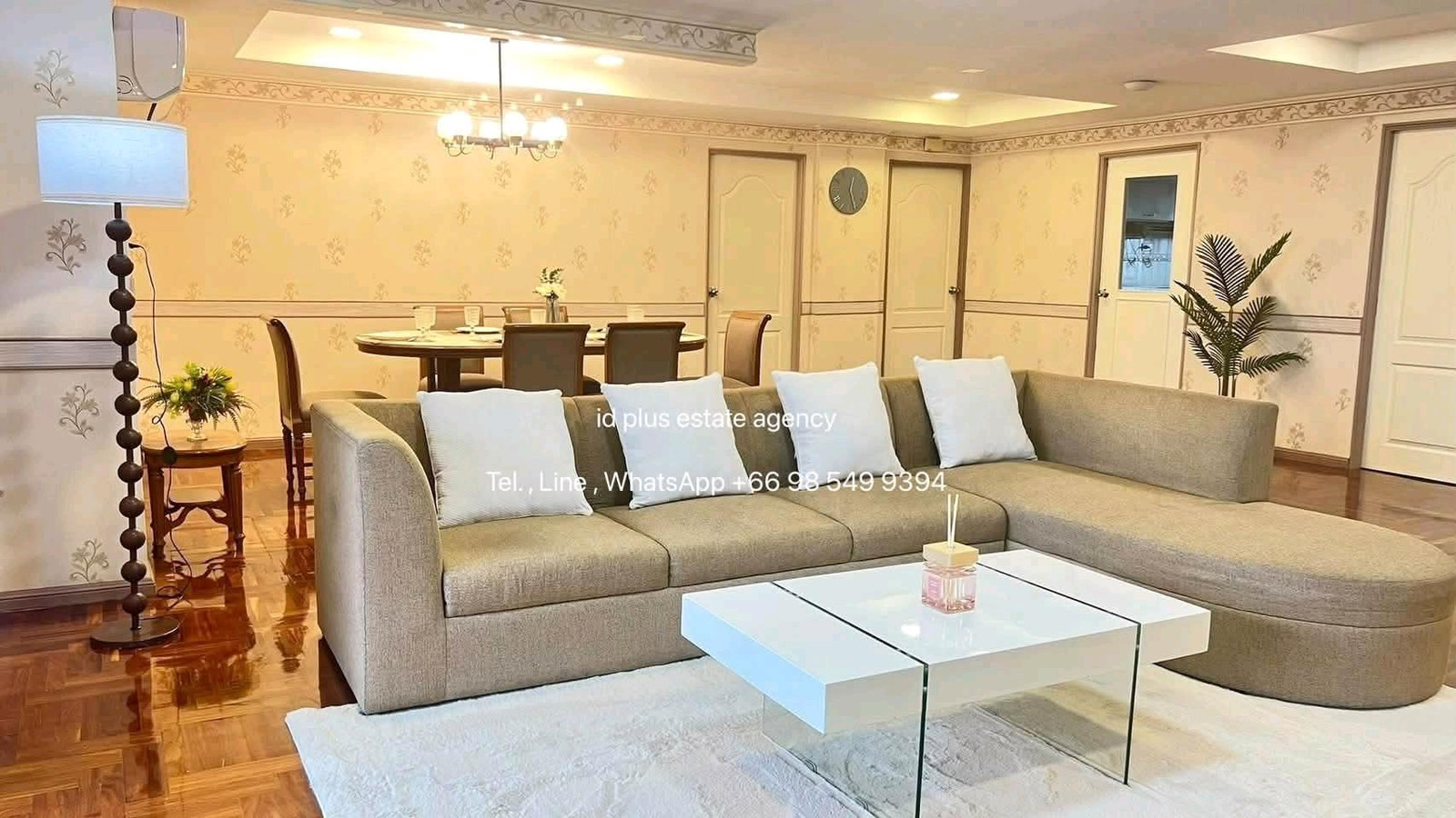Condo with Pet friendly for Rent 🐈 3 bedrooms 4 bathrooms + maid room for 280 sq.m On 14th floor. fully furnished and electrical appliances. Walk 9 mins. To BTS Phnom phong. Rental Only for 85,000  / M. – รูปที่ 2
