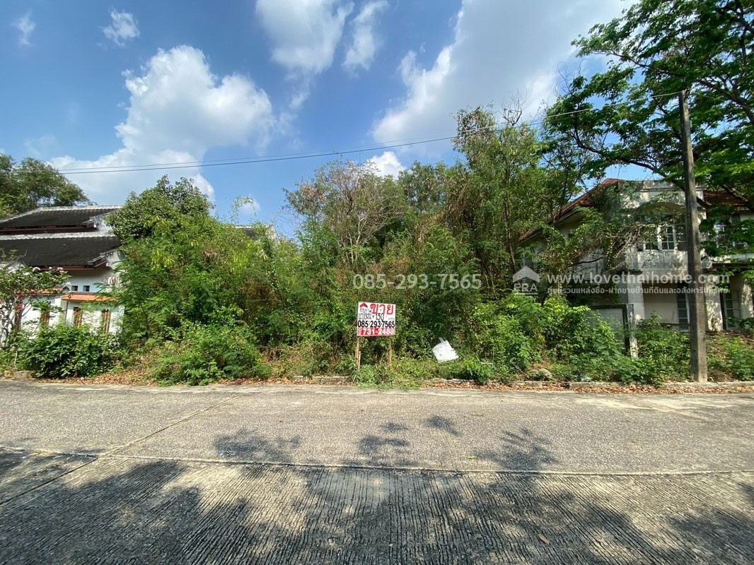 Reservation missed! Land for sale, Lake Garden Ville Village, Khlong 3, Soi Rangsit-Nakhon Nayok 68, Pathum Thani, area 130 sq m., behind the lake. The atmosphere is very good. Near Chokchai Rangsit School Selling as cheap as the appraised price, only 19, – รูปที่ 4