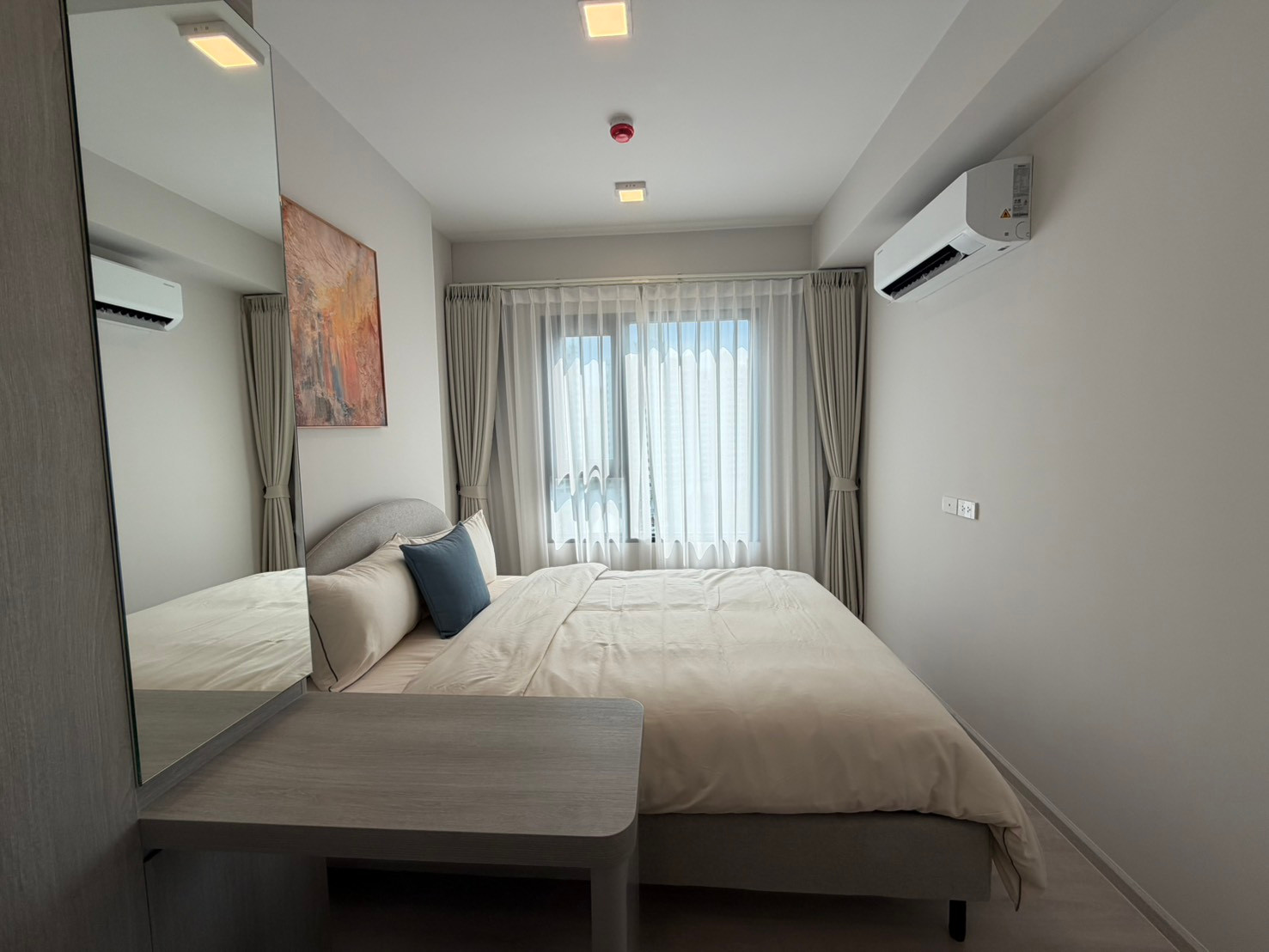 Corner room for rent, central view! COBE Ratchada-Rama 9, Building A, 8th floor, Unit 1 Plus, 36 sq m., only 25K/month 🚀✨ – รูปที่ 2