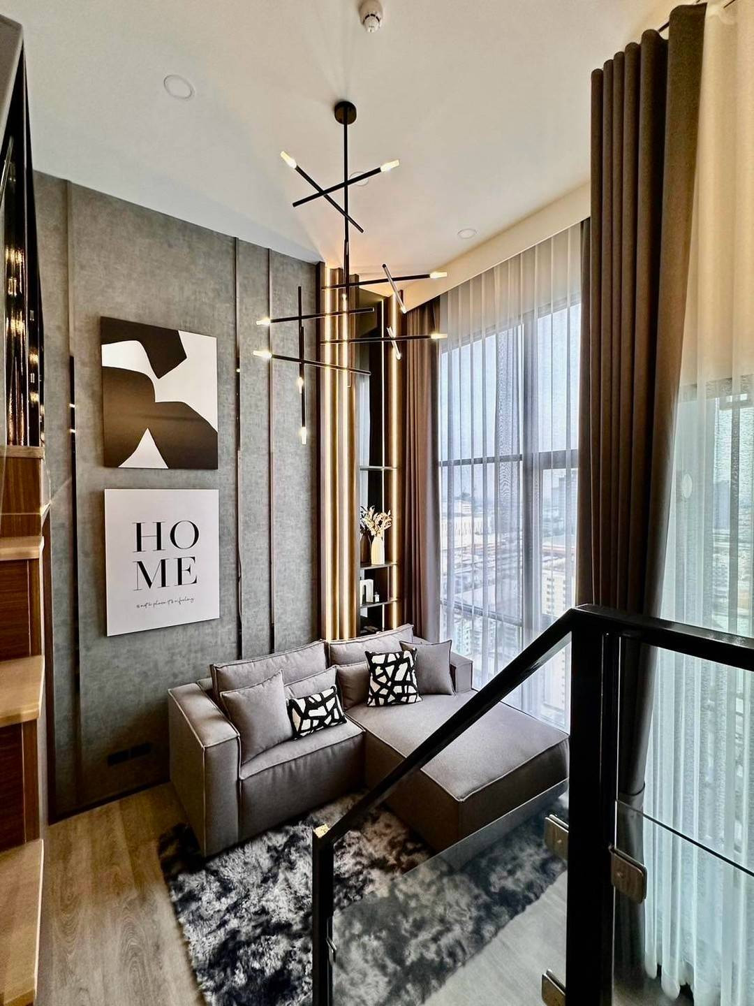 For sale/rent The Origin Lat Phrao-Bang Kapi, duplex, 1 bedroom, 35 sq m, fully built-in, near the Yellow Line. For sale/rent The Origin Lat Phrao-Bang Kapi, duplex, 1 bedroom, 35 sq m, fully built-in, near the Yellow Line.