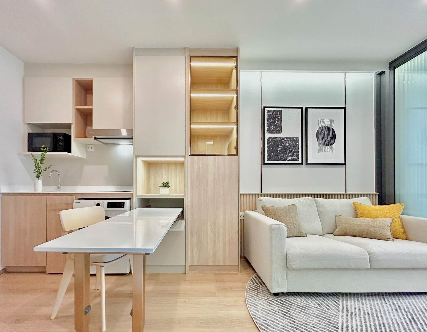 🔥Rent at  Life rama4-asoke  🔥1BR 1BR.🔥 34,000🔥35sqm. 🔥Floor19 – รูปที่ 4