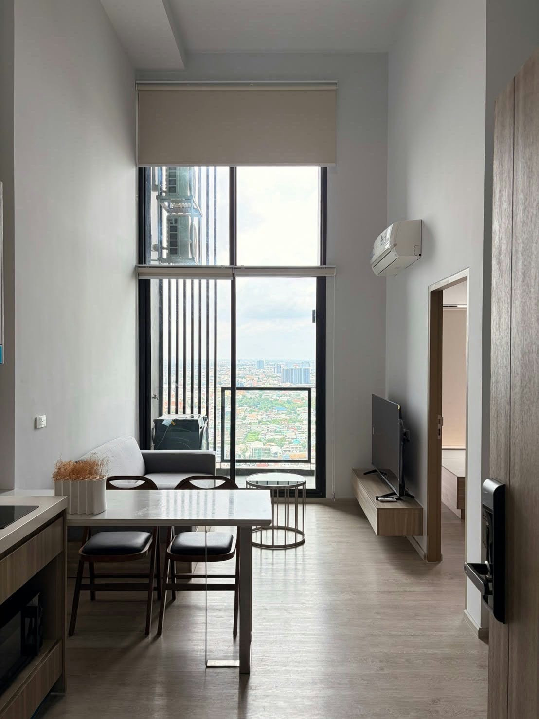 ⭐️Altitude Unicorn Sathorn-Tha Phra⭐️2 bedrooms, 2 floors, highest floor, brand new room, ready to move✨