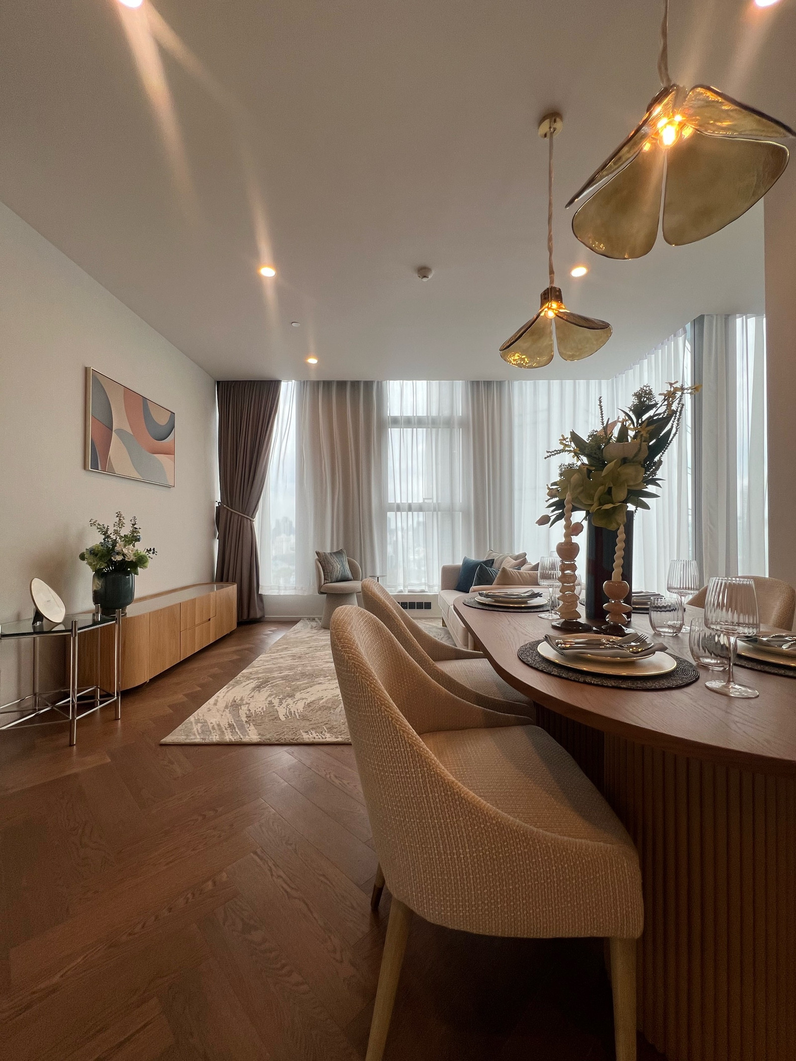 The Residences 38 | 2 ห้องนอน แปลนหน้ากว้าง ขนาด 97.22 ตรม. ชั้นสูง มองวิวเมืองจากห้องได้เลย ติด BTS ทองหล่อ – รูปที่ 3