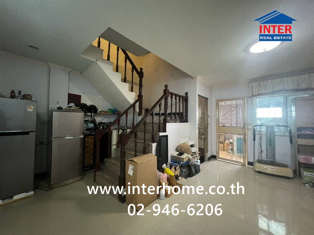 ทาวน์โฮม 3 ชั้น 22.2 ตร.ว. หมู่บ้านรัชธานี7 ใกล้ตลาดเอซี ใกล้ BTSคูคต ซอยสายไหม23/1 ถนนพหลโยธิน ถนนสายไหม เขตสายไหม กรุงเทพมหานคร  – รูปที่ 4