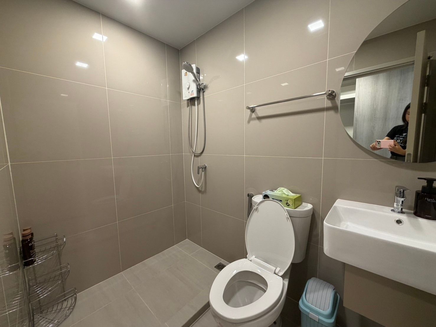 Condo for rent, 21st floor view, awesome! COBE Ratchada-Rama 9 Building F Studio 25 sq m. only 15K/month. – รูปที่ 3