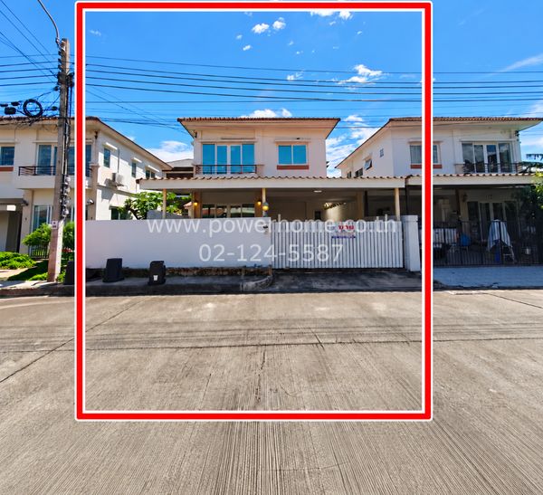 บ้านแฝด 2 ชั้น หมู่บ้านศุภาลัยวิลล์ หลักสี่-ดอนเมือง ทำเลดี ใกล้สถานีรถไฟฟ้าสายสีแดง สถานีการเคหะ , สนามบินดอนเมือง