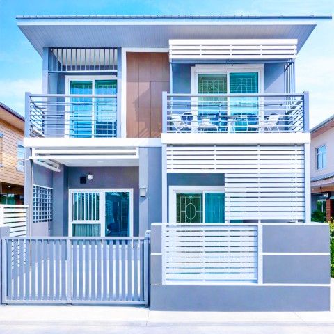 รามคำแหง 60 กรุงเทพกรีฑา7 รับสัตว์เลี้ยง จดทะเบียนบริษัทได้ บ้านเดี่ยว 2 ชั้นหลังมุมให้เช่า ทำเลหรู Market Today The Park 2–3นอน