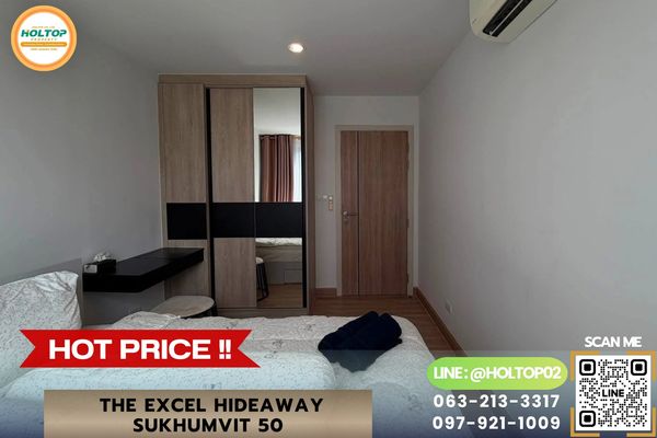 #R10925 ให้เช่าคอนโด The Excel Hideaway Sukhumvit 50