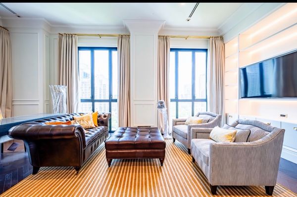 Luxury condo 2 Bedroom Residence on Wireless Road in Central Bangkok