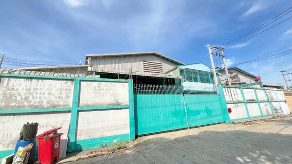 Mahachai MueangMai Fresh Market 450m. Ekachai. 1-rai 1600sq.m. Factory for rent near Ekachai Road 11