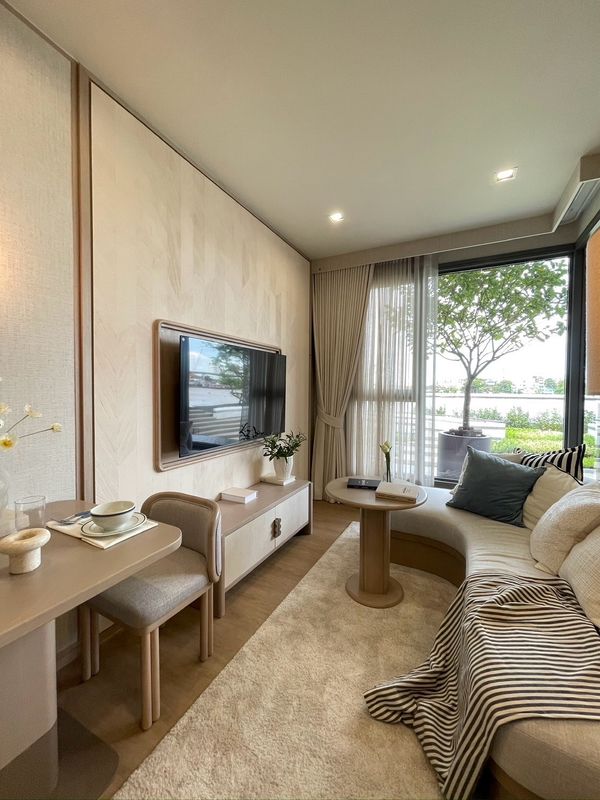 REFERENCE BAIE RIVER BANGPHO | 1 Bedroom 35 sq.m. Ontop Gift Voucher มากกว่า 100,000 บาท ❗️❗️🔥 (Call : 097-3483447) 