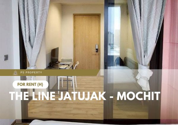 For Rent 📍 THE LINE Jatujak - Mochit 📍 Fully furnished and equipped with appliances; near BTS Chatuchak.