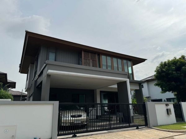 🏡 ให้เช่า บ้านเดี่ยว บุราสิริ พัฒนาการ ทำเลดี ติดสวน และติด Clubhouse