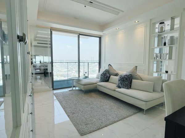 🔥Rent at  Starview Rama 3 🔥2BR 2BR.🔥 50,000 🔥80sqm. Floor33