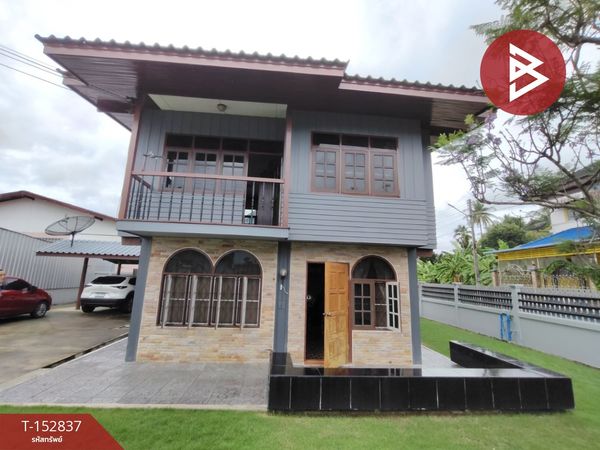 Single house for sale, area 83 sq m, Damnoen Saduak, Ratchaburi.