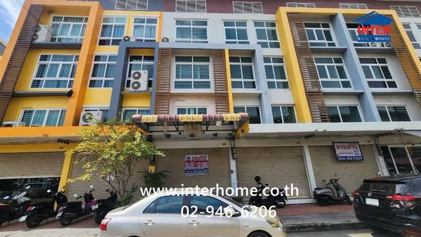 Commercial building, 3.5 floors, 17 sq m, Sai 4 Square Village, Soi Seri Place, Phutthamonthon Sai 4 Road. Phutthamonthon Sai 4 Road Krathum Lom Road, Sam Phran, Nakhon Pathom
