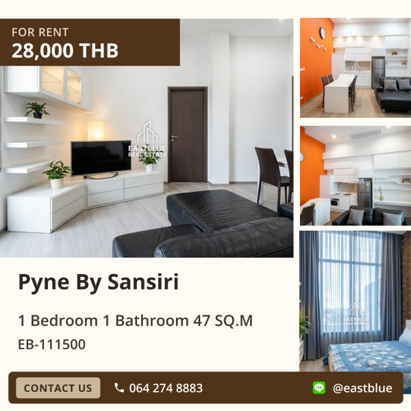 02/10/2026, Rent Pyne By Sansiri Condo near BTS Ratchathewi Station! 🏡 0642748883