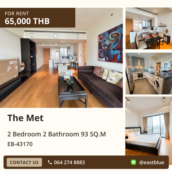 02/10/2026, ให้เช่าคอนโด The Met 🏙️ ทำเลดี สาทร ใกล้ BTS ช่องนนทรี! 0642748883