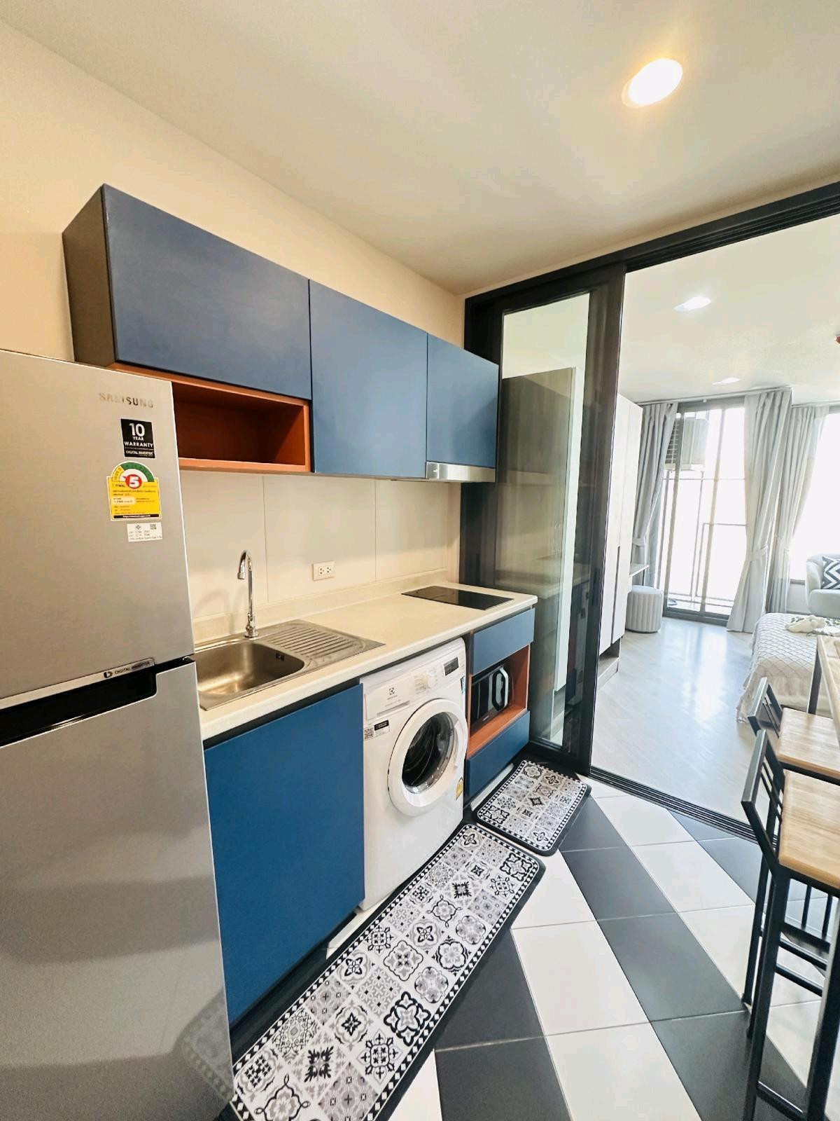 📣Condo for rent The Base Saphan Mai 🏢 next to BTS Sai Yut 🚆 beautiful room with complete furniture and electrical appliances ✅️ only 13,000/month ✨ – รูปที่ 4