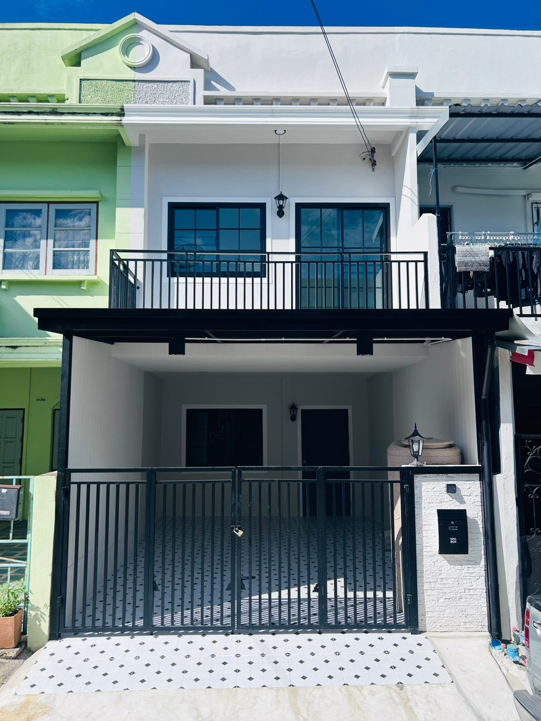 BEN041026 💦Poonsuk Village Behind Major Pak Kret | Modern English style for sale 💰Newly renovated townhouse Prime location with many entrances and exits, no flooding 💦 BEN041026 💦Poonsuk Village Behind Major Pak Kret | Modern English style for sale 💰Newly renovated townhouse Prime location with many entrances and exits, no flooding 💦