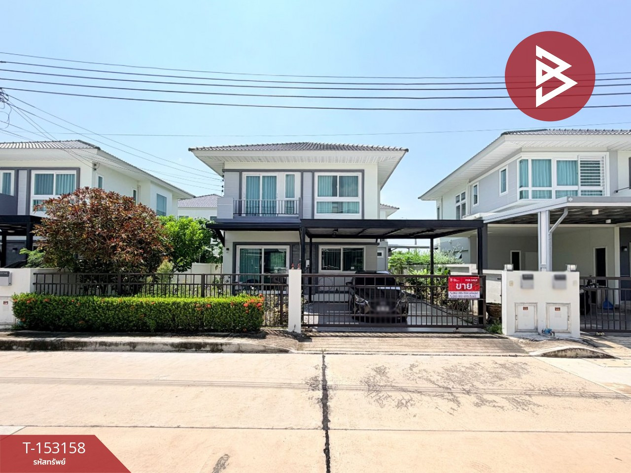 Single house for sale Palm Ville Thepharak Village, Bang Phli, Samut Prakan
