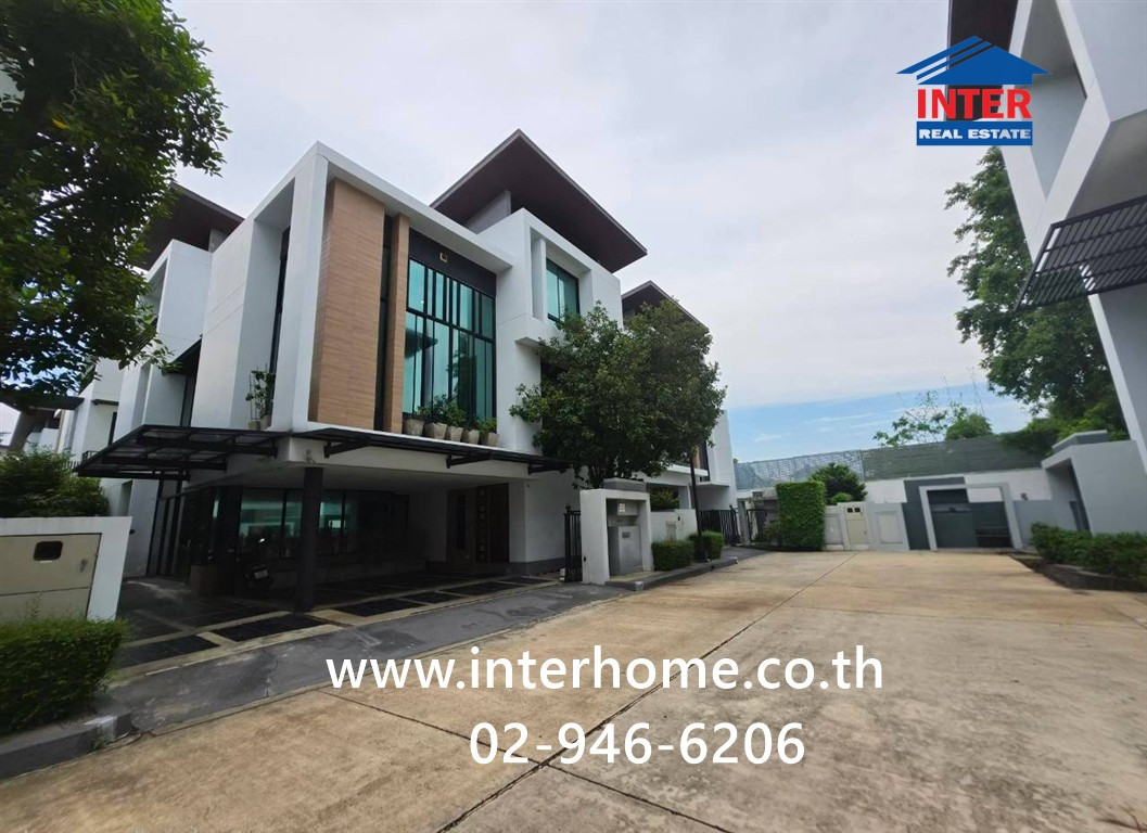 ที่ดิน+บ้านเดี่ยว 3 ชั้น 61.2 ตร.ว. หมู่บ้านเนอวานาบียอนด์ เกษตร-นวมินทร์ ถนนประเสริฐมนูกิจ ถนนคลองลำเจียก เขตบึงกุ่ม กรุงเทพมหานคร  – รูปที่ 2