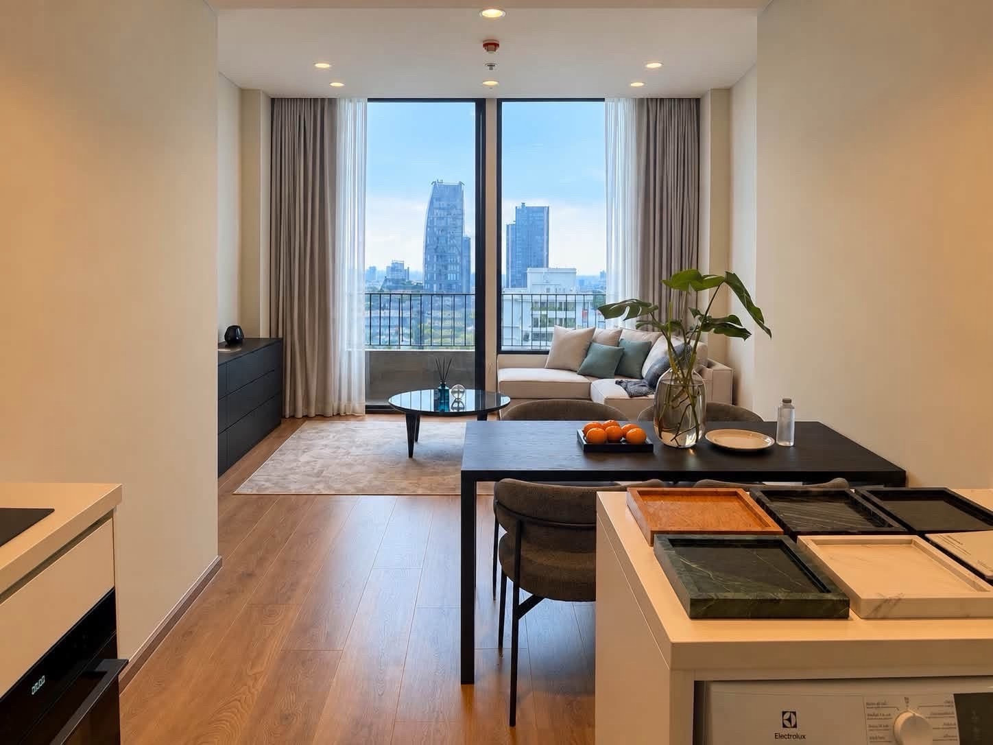 ✅For rent: Noble Form Thonglor, size 53.5 sq m, 24th floor, 2 bedrooms, 1 bathroom, price 60,000 baht🛎 Hurry and reserve now. – รูปที่ 3