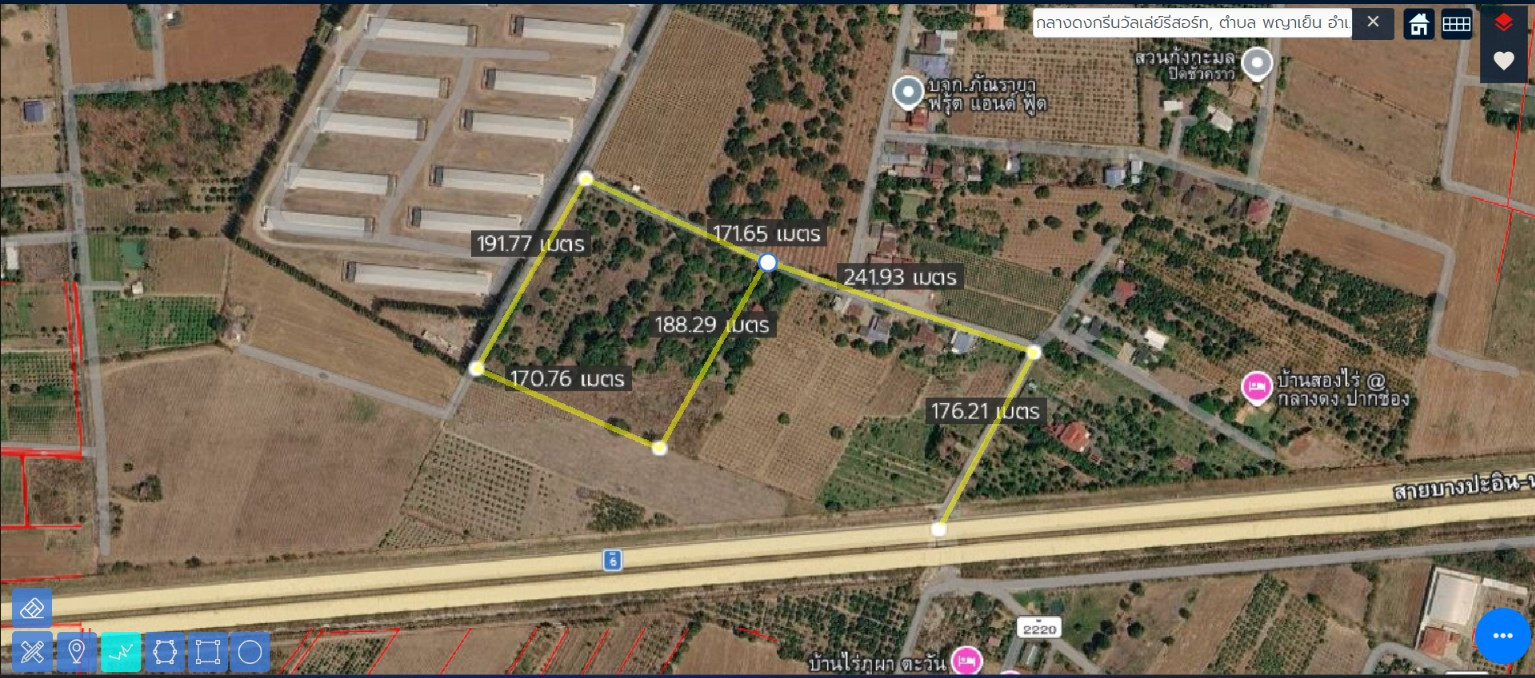 Land with mountain view, Klang Dong-Pak Chong, 20 rai (can be divided for sale) Land with mountain view, Klang Dong-Pak Chong, 20 rai (can be divided for sale)