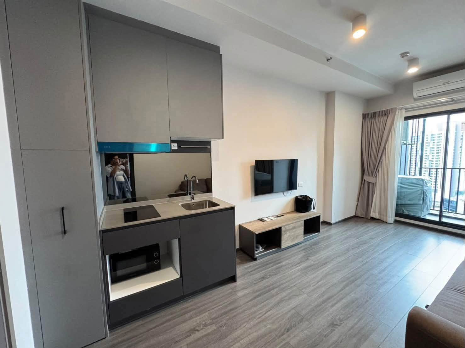 ปล่อยเช่าคอนโด 1 ห้องนอน ขนาด 35 ตรม. ห้องใหม่ ตึกใหม่ Ideo Sukhumvit Rama4