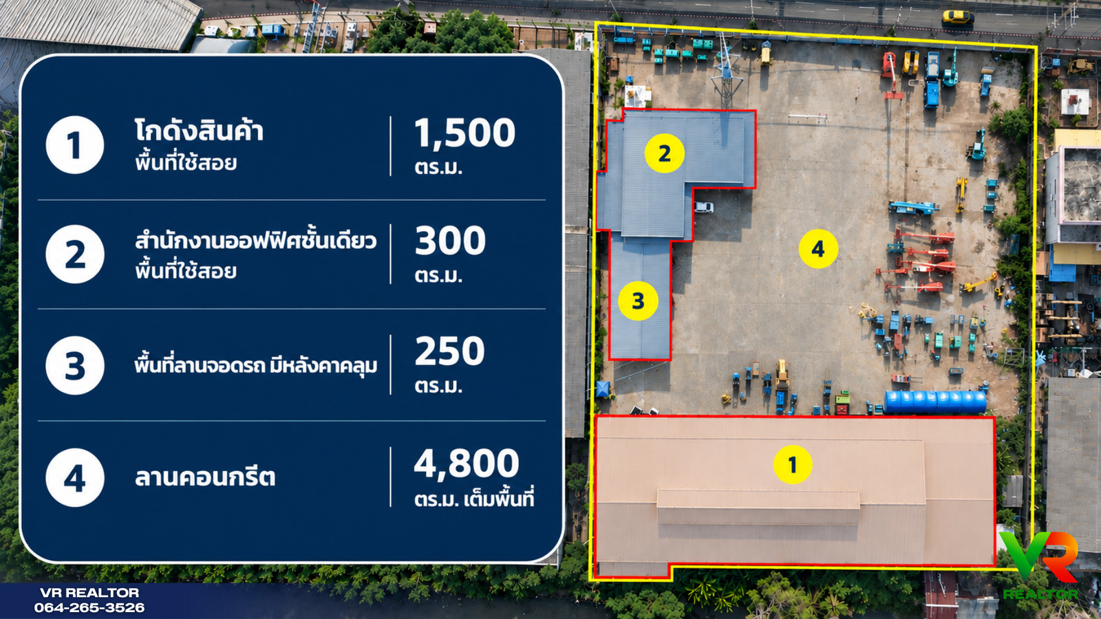 🔥 Golden opportunity for investors Land with warehouse building 4-3-2 rai (with tenant) next to Phahon Yothin Road, near Talat Thai, Khlong Nueng, Khlong Luang. – รูปที่ 2