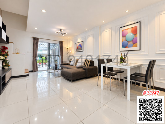 ขาย บ้าน  ทาวน์โฮม 3 ชั้น หมู่บ้านเดอะ เมทโทร สาทร ( The Metro Sathorn )ใกล้ BTS วุฒากาศ เฟอร์ครบ เข้าอยู่ได้เลย – รูปที่ 4