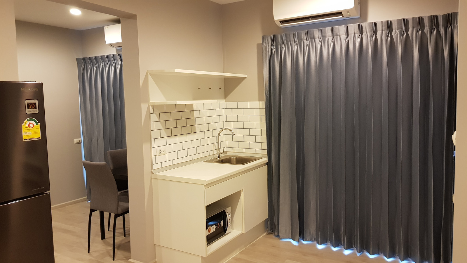 Condo for rent, Plum Condo Central Station, Plum Condo Central Station, next to Central Westgate, 2 bedrooms, 2 bathrooms, fully furnished, ready to move in.