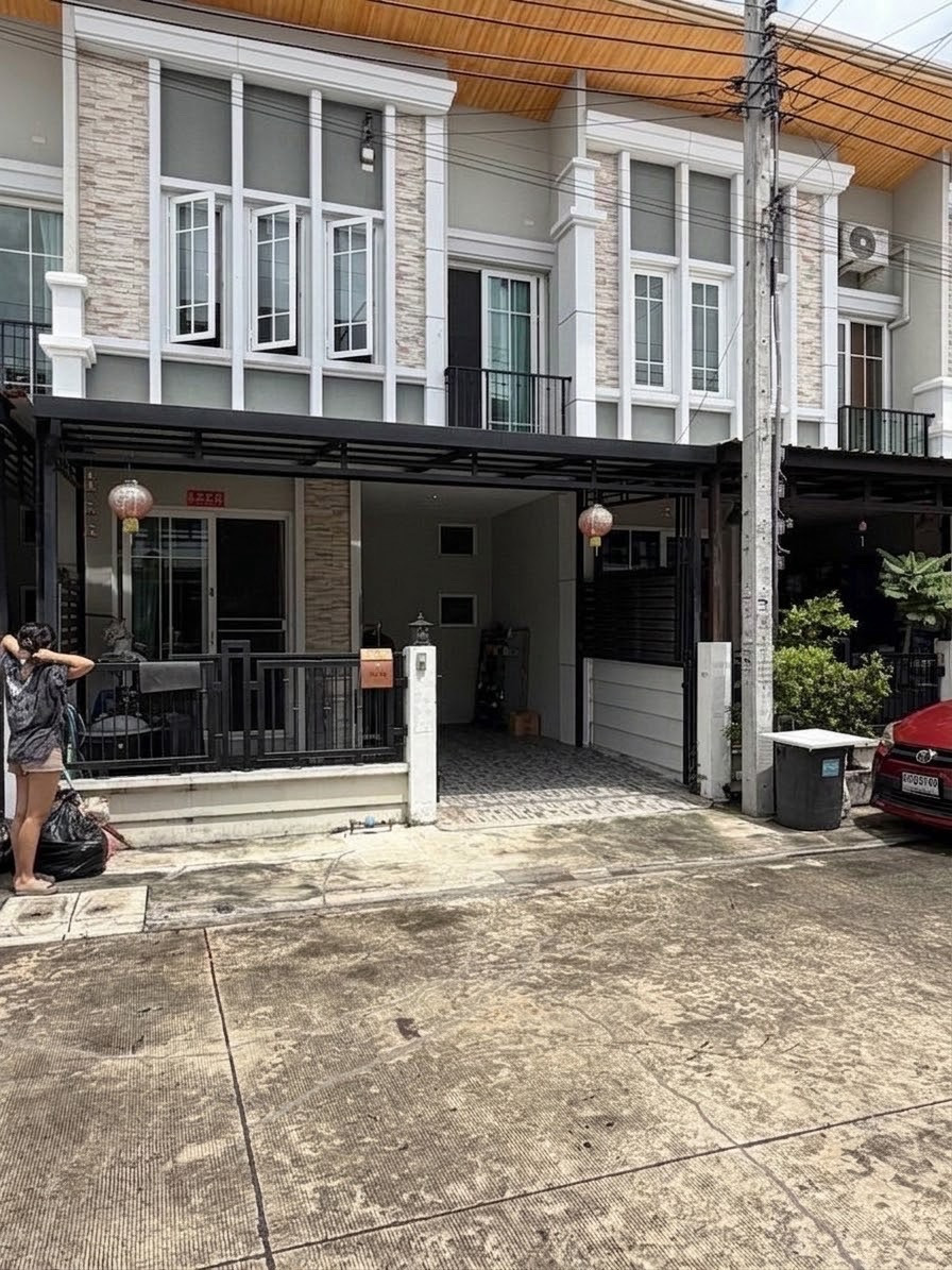 🩷 Townhome For Rent ✅ พร้อมอยู่น้ำไม่ท่วม 