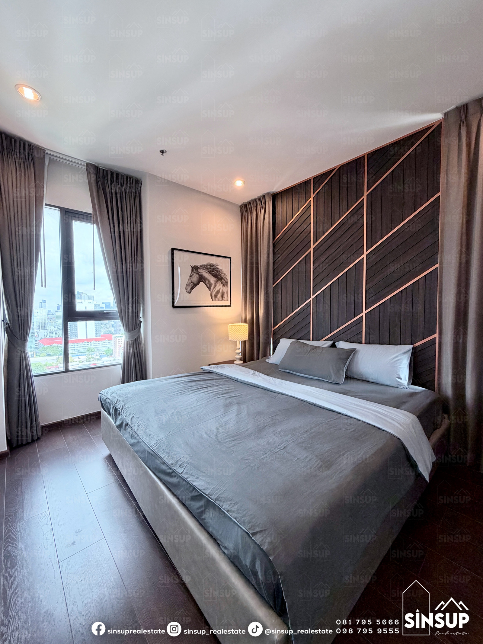 ให้เช่า 𝘾 𝙀𝙠𝙠𝙖𝙢𝙖𝙞 | 2 ห้องนอน 64 ตร.ม. ห้องมุม ชั้น 22 วิวเปิดโล่ง – รูปที่ 2