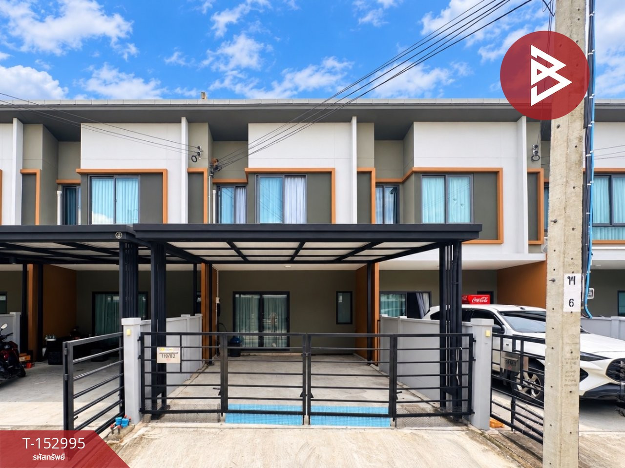 Townhouse for sale Pleno Town Bangna Village, Bang Phli, Samut Prakan
