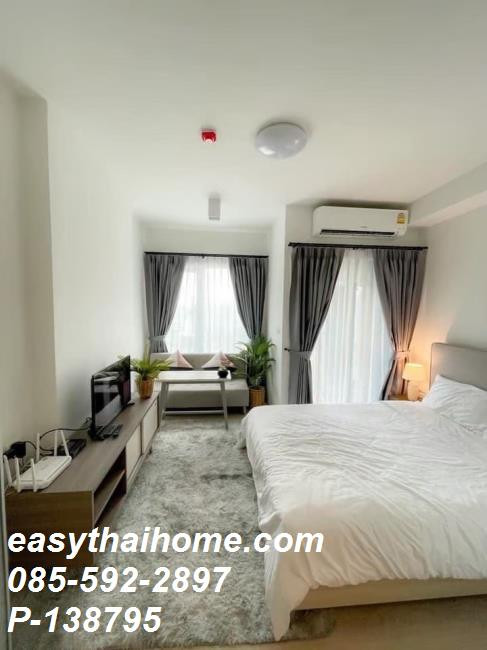 P-138795 ให้เช่าคอนโด Chapter One Eco Ratchada-Huaikwang | สตูดิโอ ชั้น 14 สเปกครบจัดเต็ม เพียง 10,500 บาท (รวมส่วนกลาง+จอดรถ) Line@easythaihome 085-592-2897  – รูปที่ 4