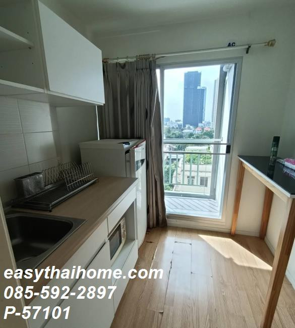 P-57101 ให้เช่าคอนโด Lumpini Ville Sukhumvit 77-2 ใกล้ BTS อ่อนนุช | ทำเลดีสุขุมวิท 77 ลากกระเป๋าเข้าอยู่ได้เลย เพียง 8,500 บาท Line@easythaihome 085-592-2897  – รูปที่ 3