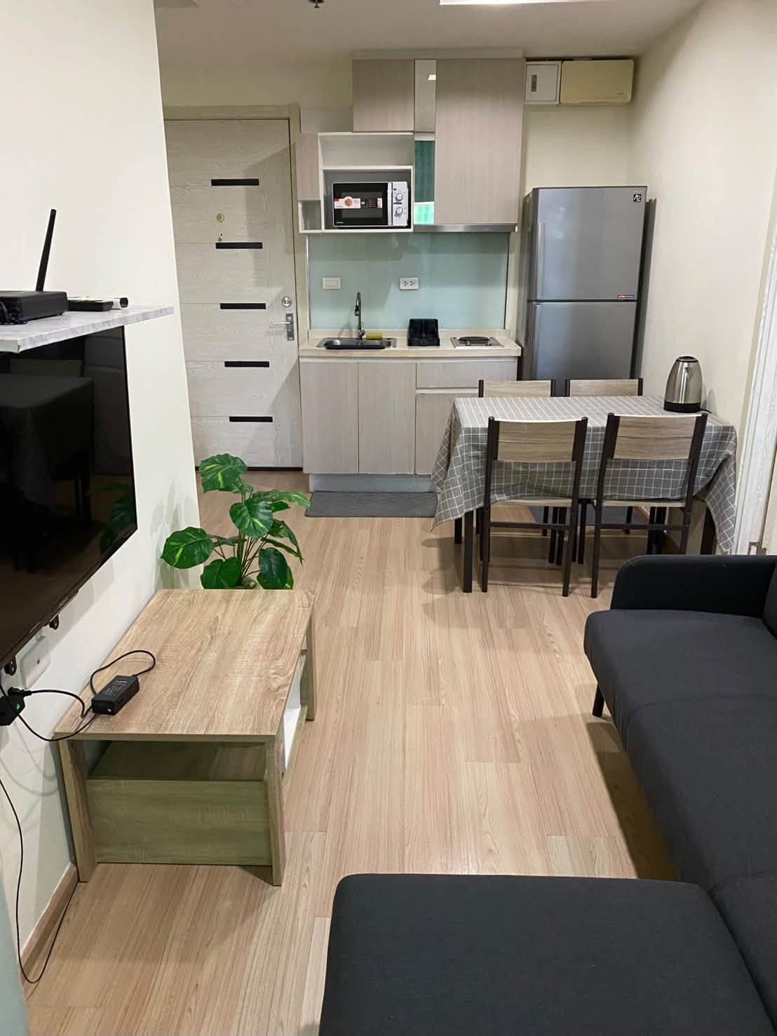 Condo for rent, 2 bedrooms, 2 bathrooms, good price, near BTS On Nut, Artemis Sukhumvit77