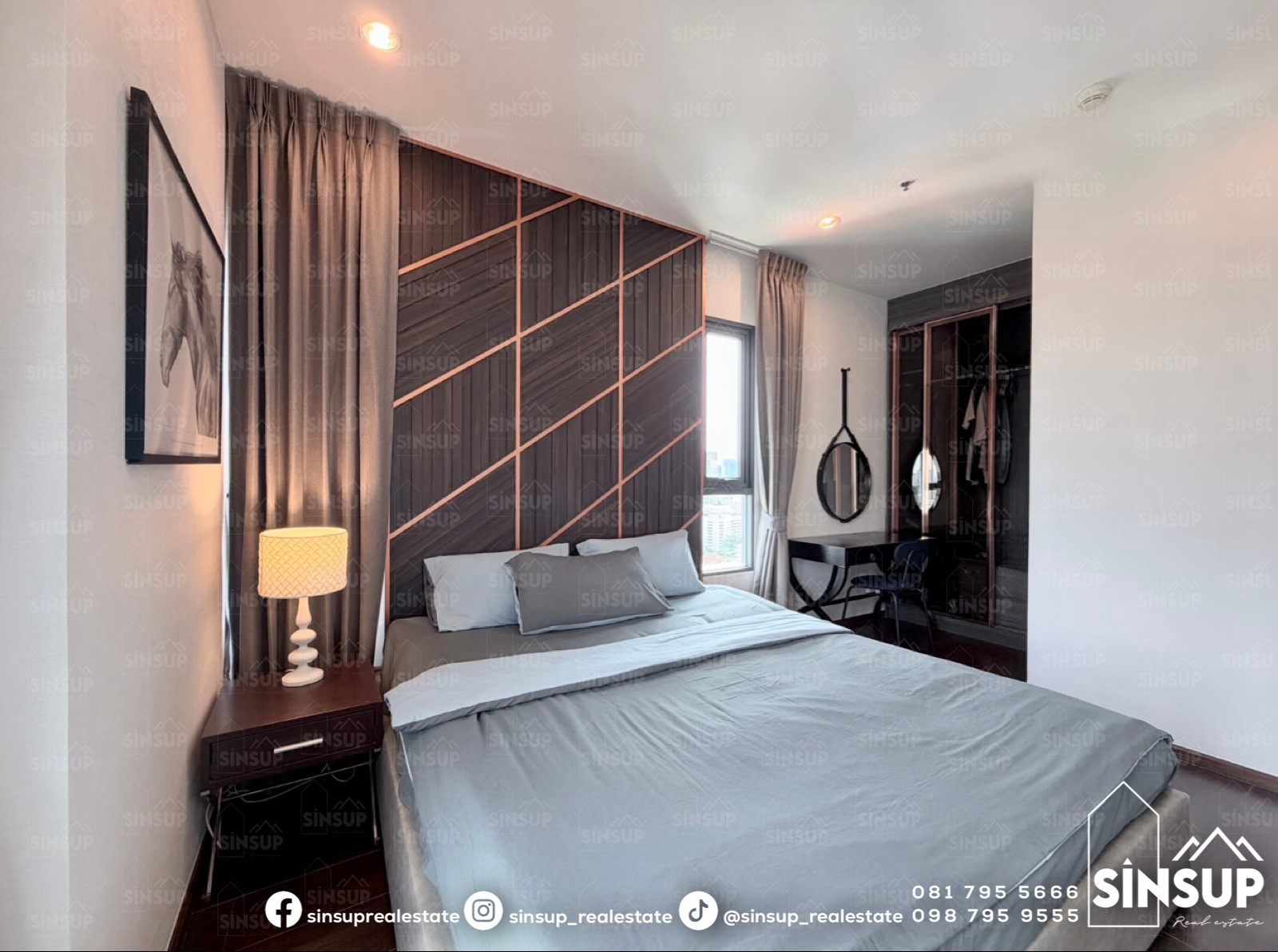 ให้เช่า 𝘾 𝙀𝙠𝙠𝙖𝙢𝙖𝙞 | 2 ห้องนอน 64 ตร.ม. ห้องมุม ชั้น 22 วิวเปิดโล่ง – รูปที่ 3