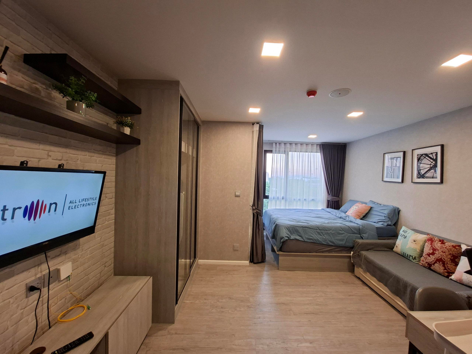 🔥For rent kave ava, building E, 6th floor, rent 9,000/month, beautifully decorated room, complete, area 23 sq m. 🔥For rent kave ava, building E, 6th floor, rent 9,000/month, beautifully decorated room, complete, area 23 sq m.
