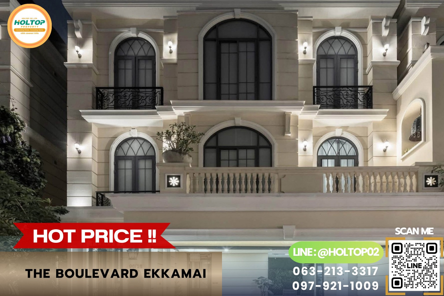 #R10957 House for rent The Boulevard Ekkamai.