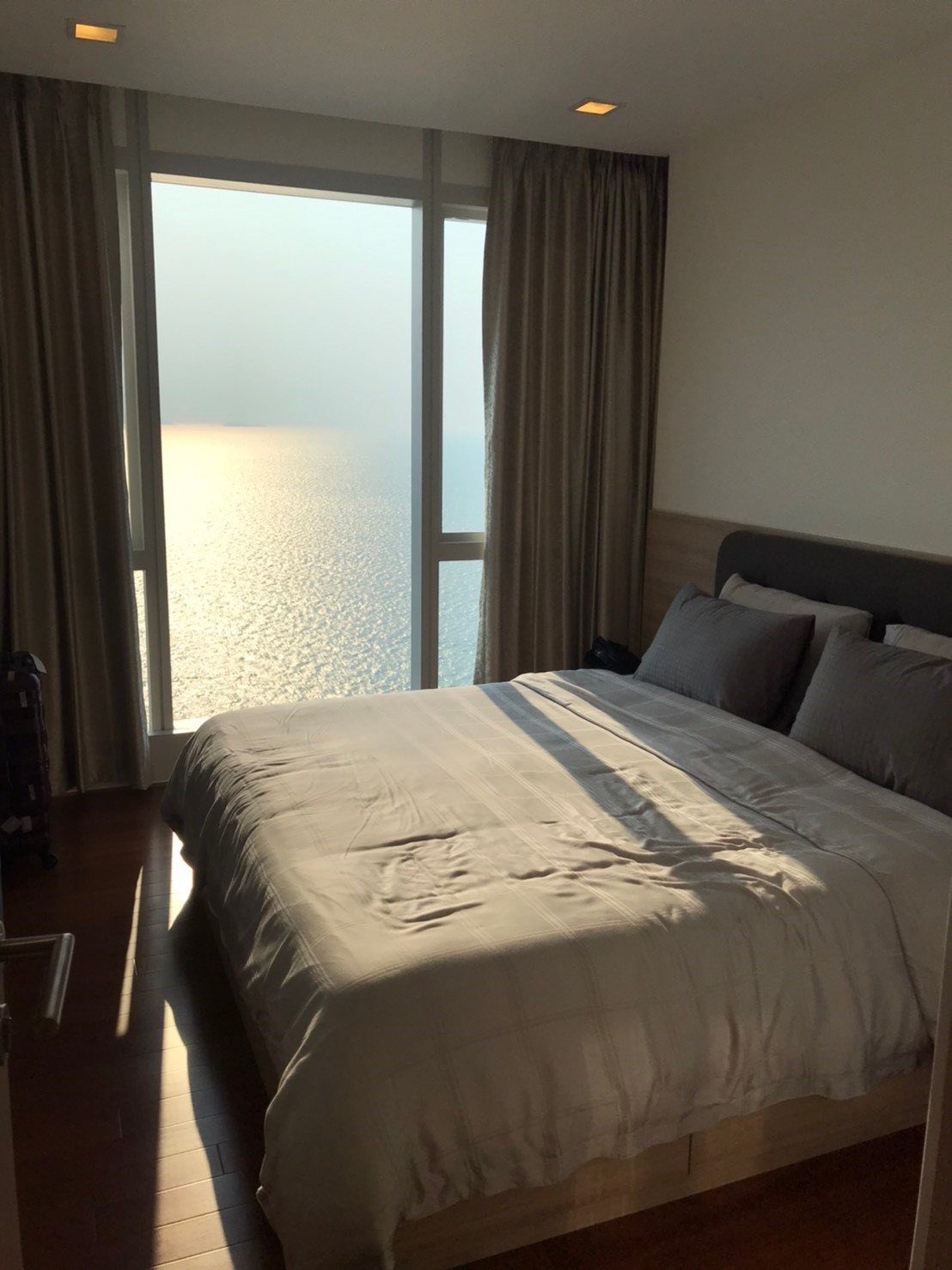 For Rent Condo The Palm wongamat beach Fully furnished (S03-2754) 