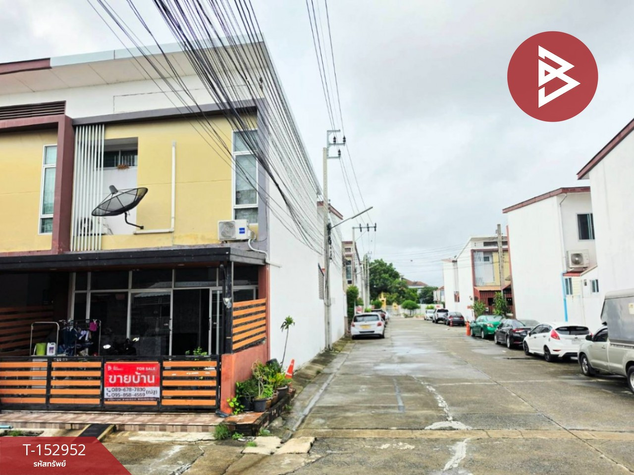 ขายทาวน์เฮ้าส์หลังริม หมู่บ้านโมโน เศรษฐกิจ 39 (Mono Setthakit 39) พร้อมผู้เช่า – รูปที่ 2