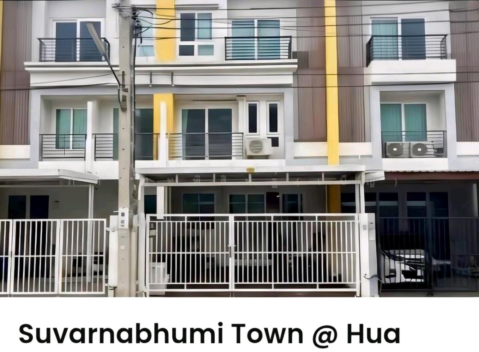 For rent: 3-story townhome 27 sq m., on Lat Krabang Road, near Suvarnabhumi Airport, only 1 kilometer. For rent: 3-story townhome 27 sq m., on Lat Krabang Road, near Suvarnabhumi Airport, only 1 kilometer.