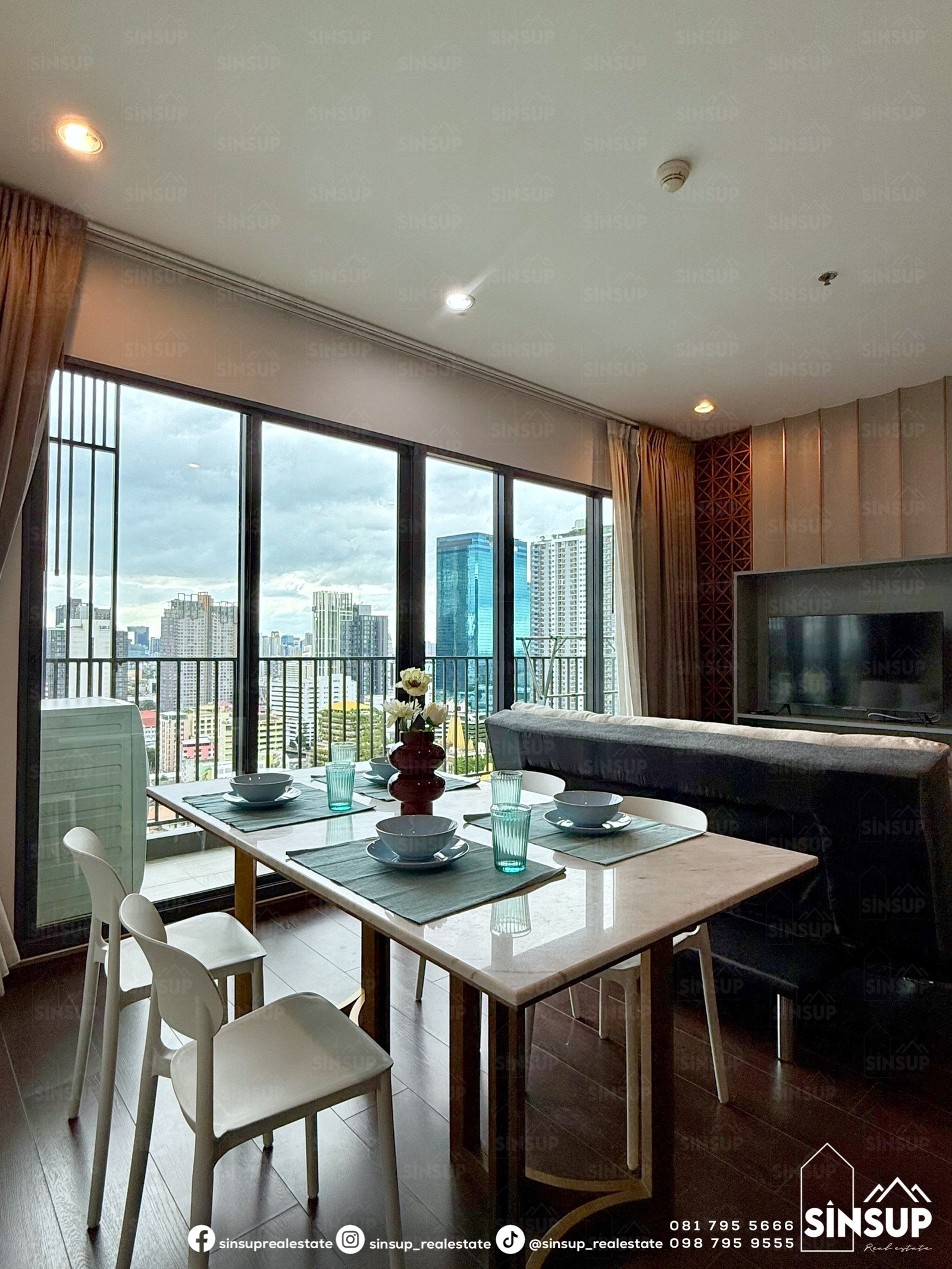 FOR RENT | 𝘾 𝙀𝙠𝙠𝙖𝙢𝙖𝙞 — 2 Bedrooms, 64 sq.m. | Corner Unit, 22nd Floor, Open View FOR RENT | 𝘾 𝙀𝙠𝙠𝙖𝙢𝙖𝙞 — 2 Bedrooms, 64 sq.m. | Corner Unit, 22nd Floor, Open View