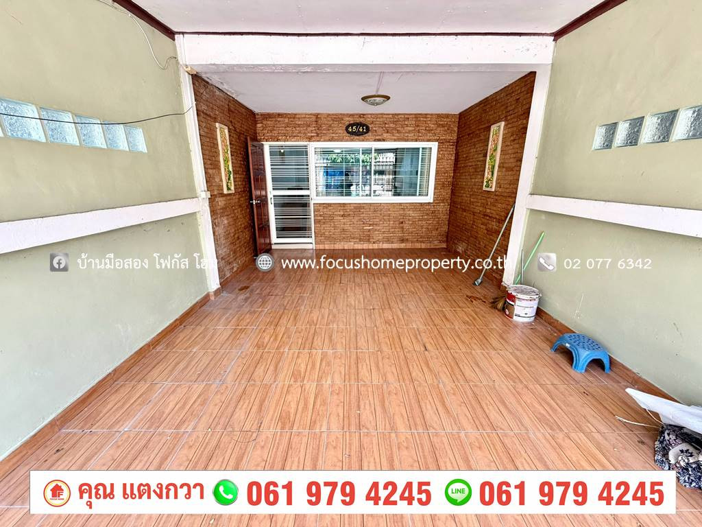 ขาย ทาวน์เฮ้าส์ หมู่บ้าน โชคเจริญ ไทรน้อย – รูปที่ 4