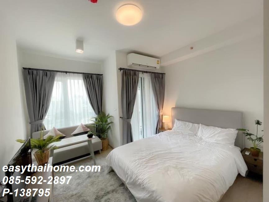 P-138795 ให้เช่าคอนโด Chapter One Eco Ratchada-Huaikwang | สตูดิโอ ชั้น 14 สเปกครบจัดเต็ม เพียง 10,500 บาท (รวมส่วนกลาง+จอดรถ) Line@easythaihome 085-592-2897  – รูปที่ 2