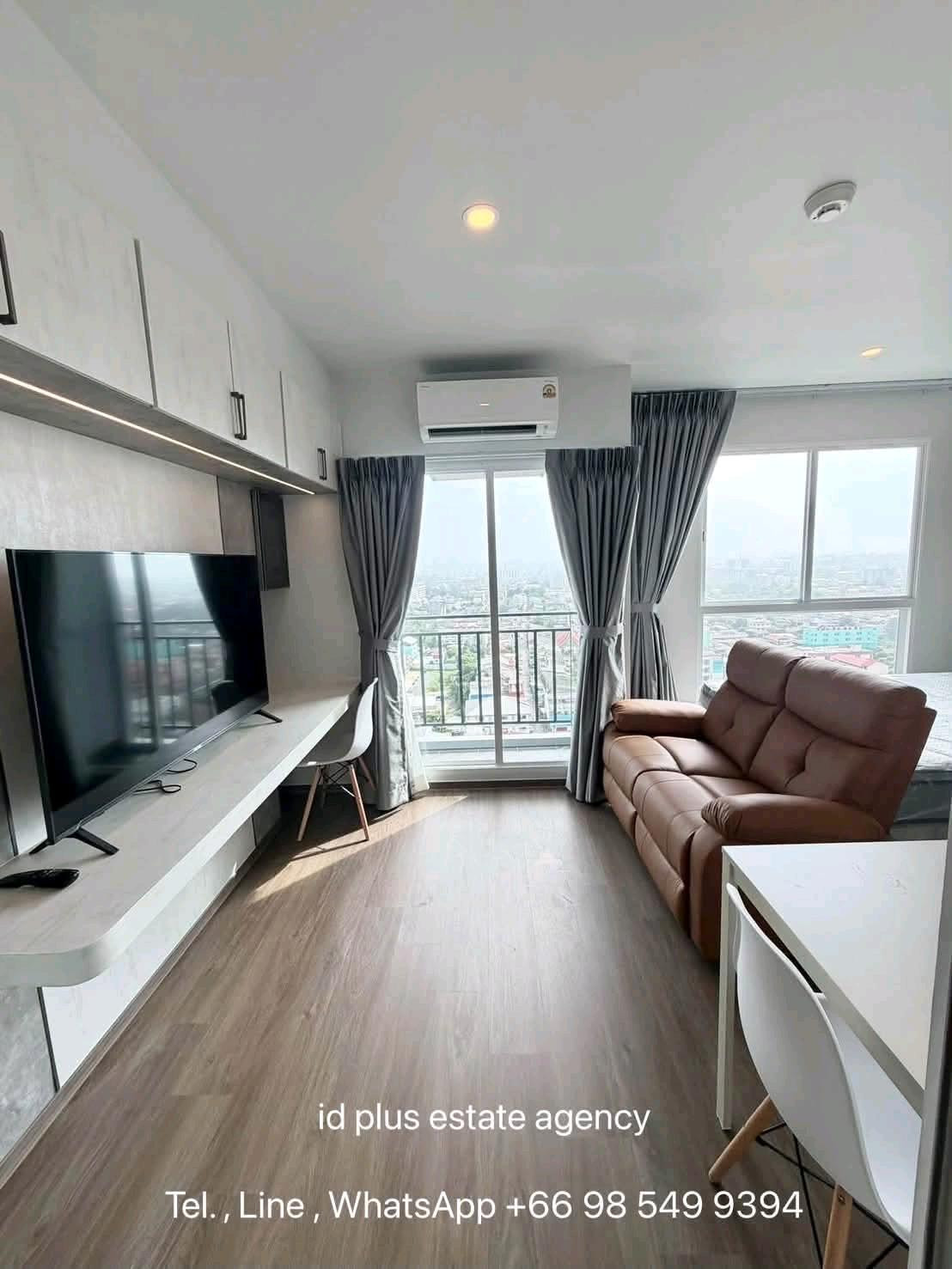 Condo room for Rent : Place 168 Pinklao 1 bedroom for 26 sq.m C Building 20th floor. fully furnished and electrical appliances. Walk 8 mins. To MRT Bangyikhan. Rental Only for 13,000  / M. – รูปที่ 3