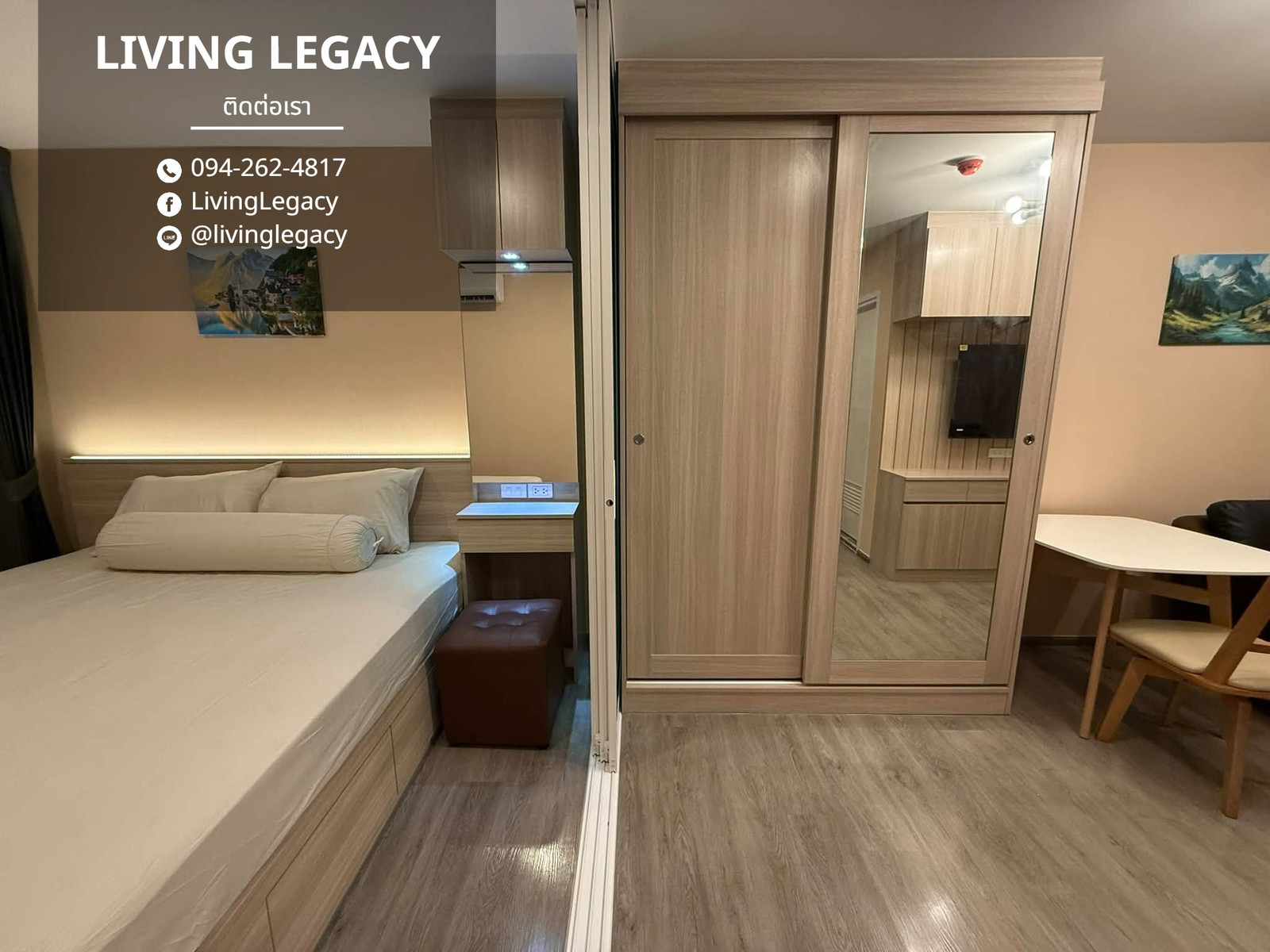 TMDQQ1 เช่าด่วน คอนโด Regent Home Bangna 28 ตร.ม. | ชั้น 27 | 1 ห้องนอน | 1 ห้องน้ำ 11,000 บาท/เดือน line id : @livinglegacy – รูปที่ 4